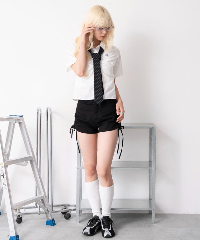 ホワイト　モデル：166cm F着用