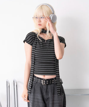 ブラックボーダー　モデル：166cm F着用