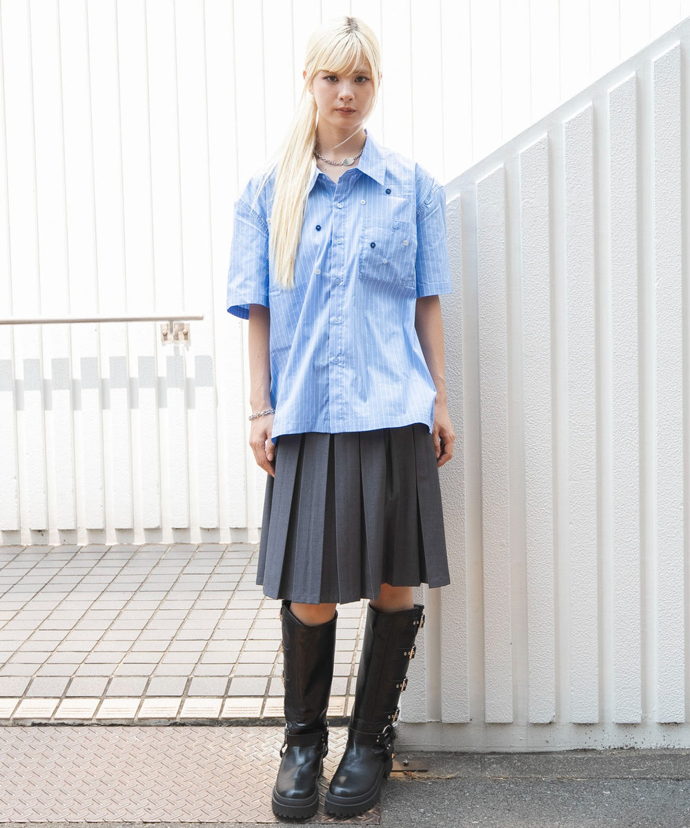 ブルー　モデル：166cm M用