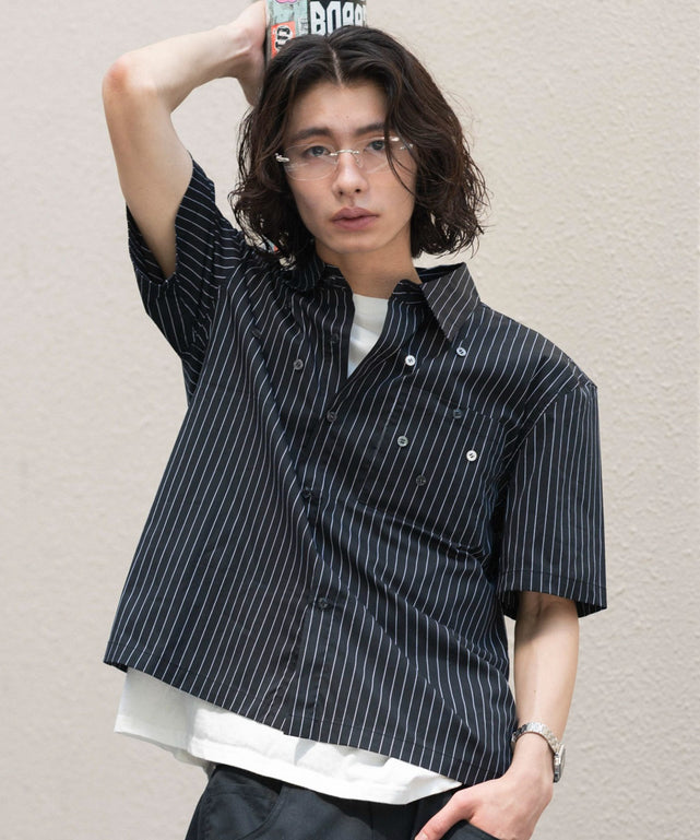 ブラック モデル：182cm L着用