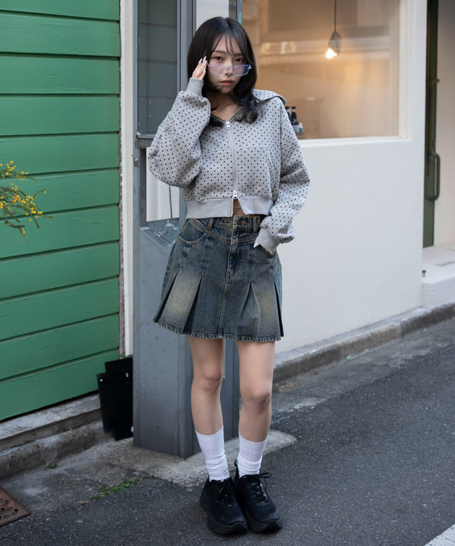 柄２　モデル：159cm F着用
