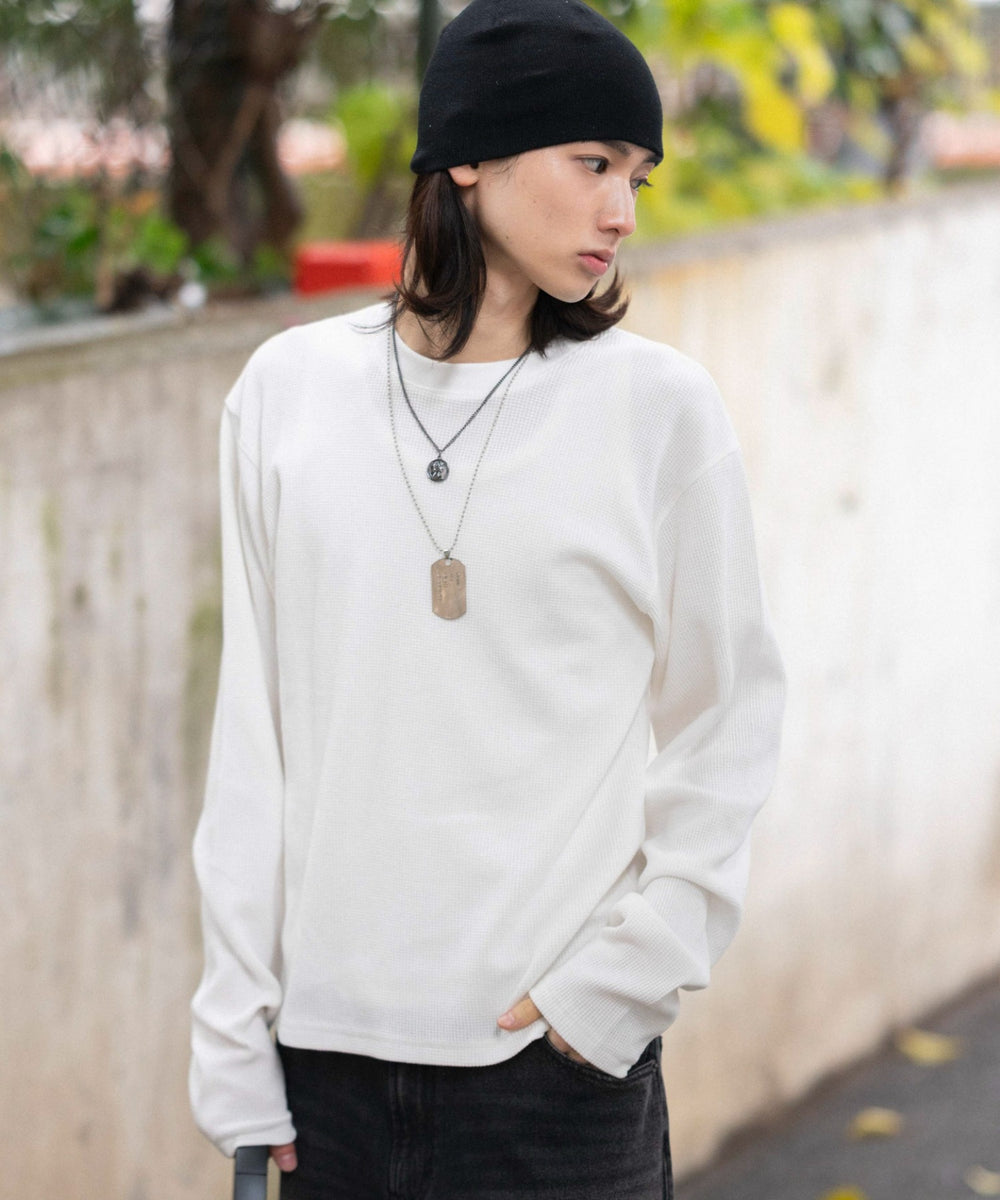 ホワイト モデル：175cm L着用