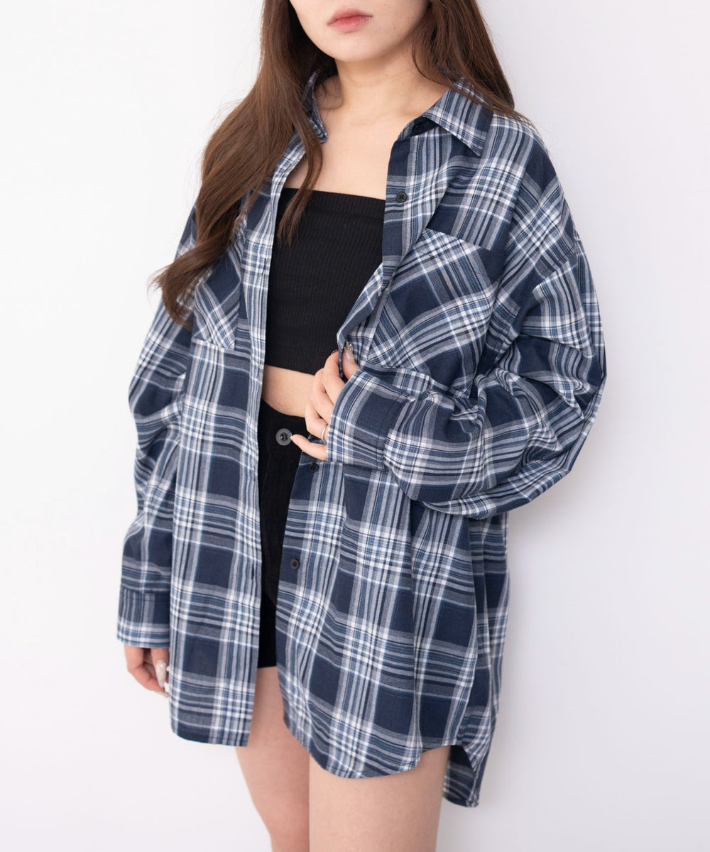 ネイビー　モデル：155cm F着用