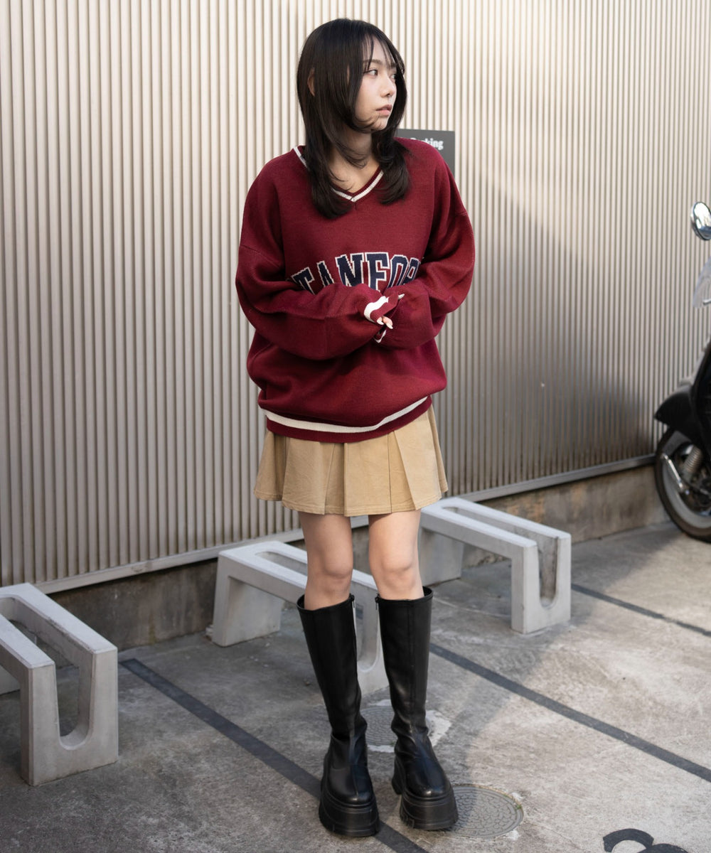 ワイン　モデル：159cm F着用