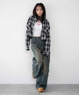 ブラック　モデル：159cm F着用