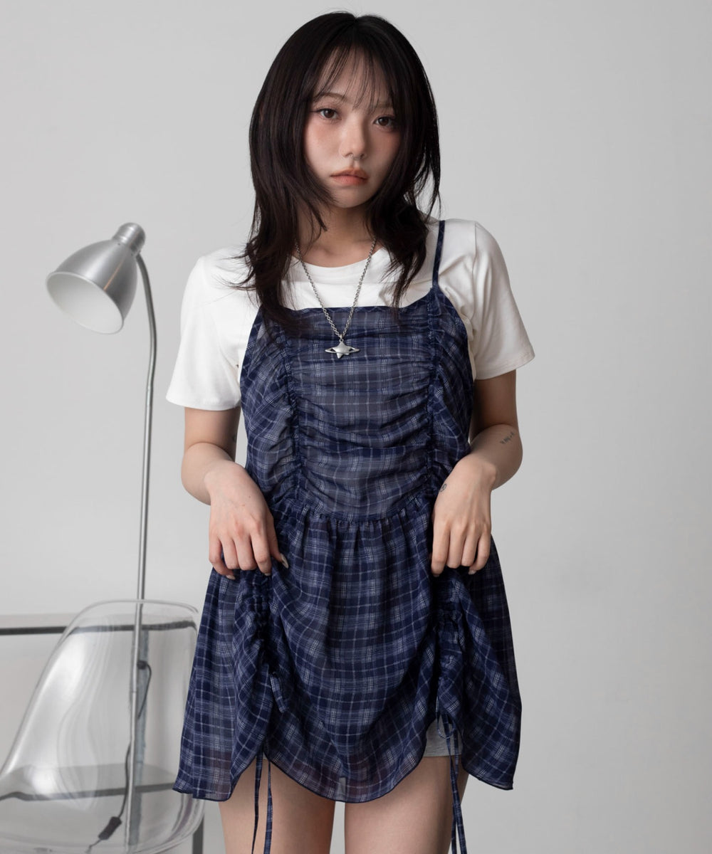 柄３　モデル：159cm F着用