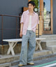 デニム淡 モデル：181cm L着用