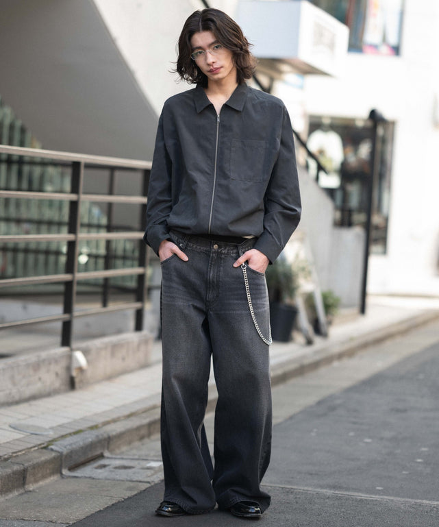 ブラック モデル：182cm L着用
