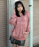 ピンク　モデル：159cm M着用