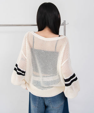 ホワイト　モデル：159cm F着用ホワイト　モデル：159cm F着用