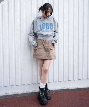 杢グレー モデル：159cm F着用