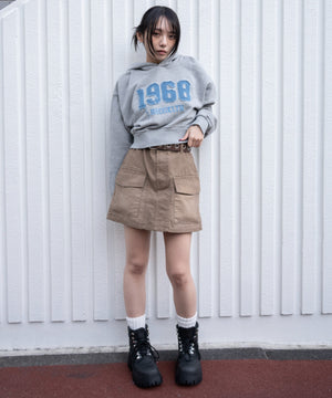 杢グレー モデル：159cm F着用