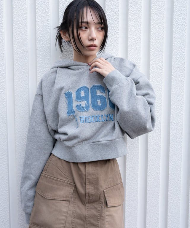 杢グレー モデル：159cm F着用