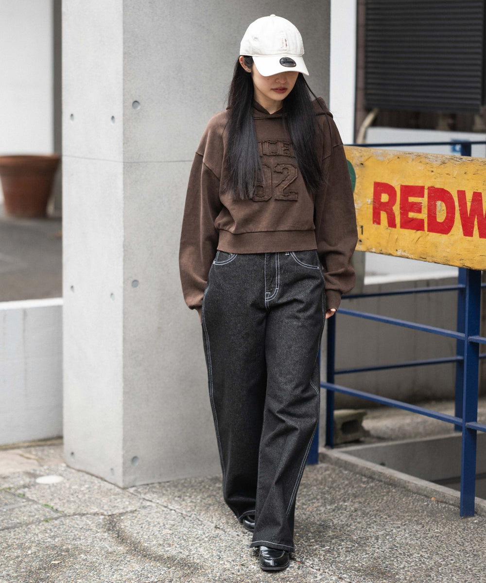 ブラウン モデル：160cm F着用