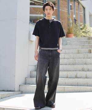 デニムブラックソノタ モデル：181cm L着用