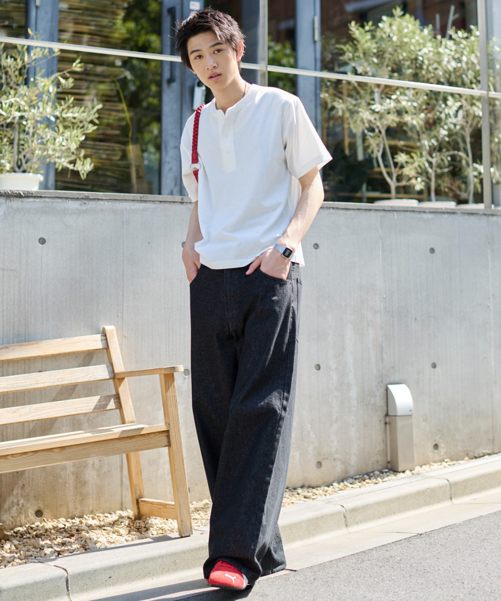 デニムブラック モデル：181cm L着用