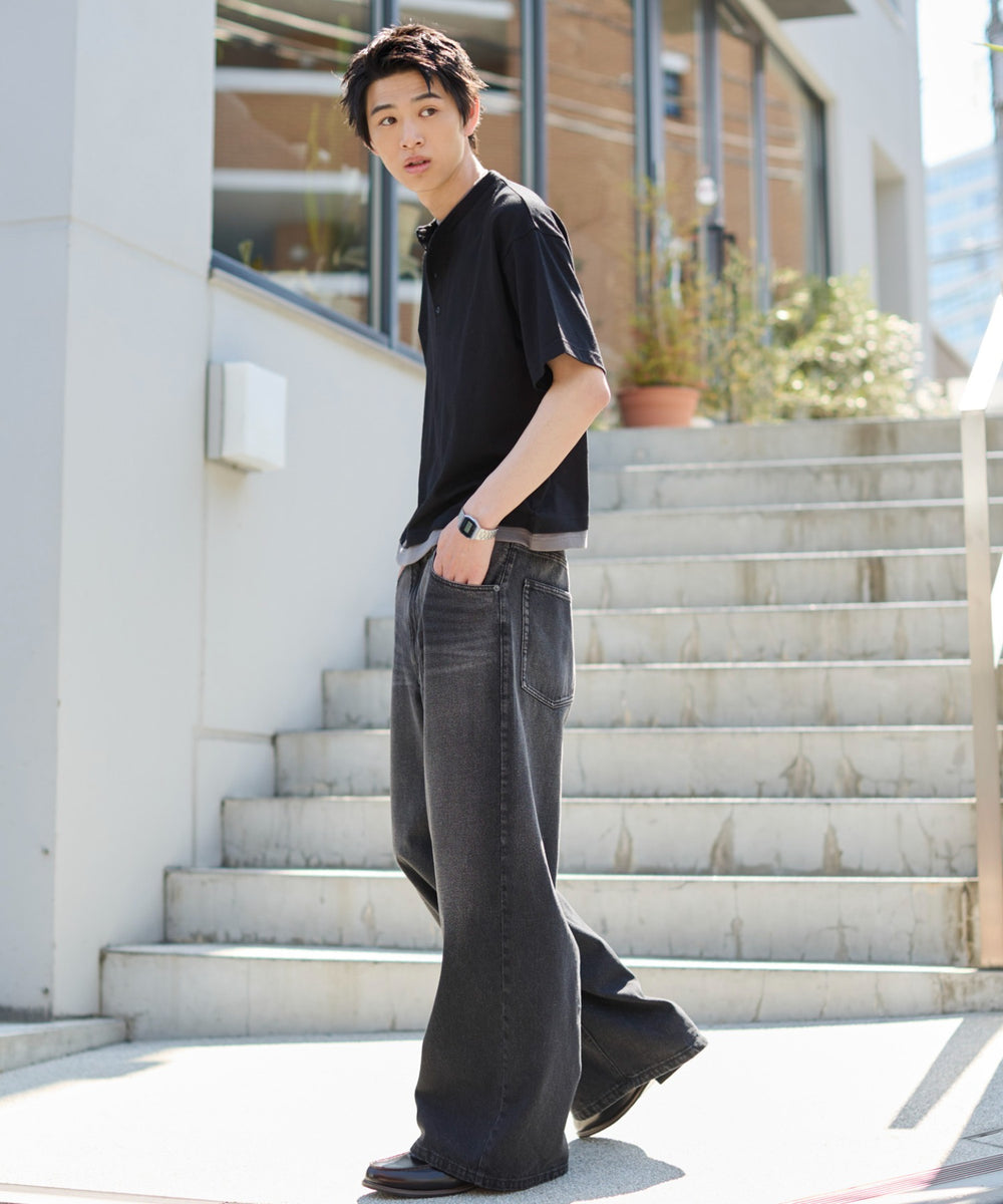 デニムブラックソノタ モデル：181cm L着用