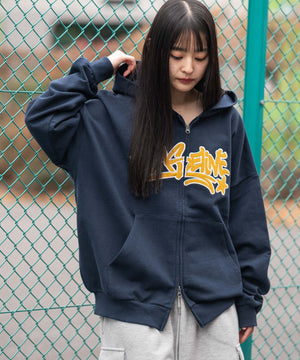 ネイビー モデル：160cm M着用