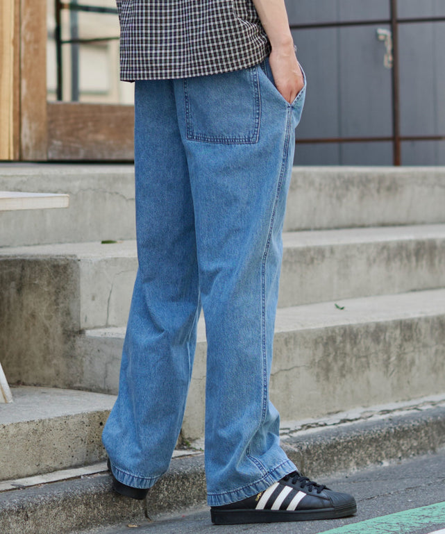 デニム淡 モデル：181cm L着用