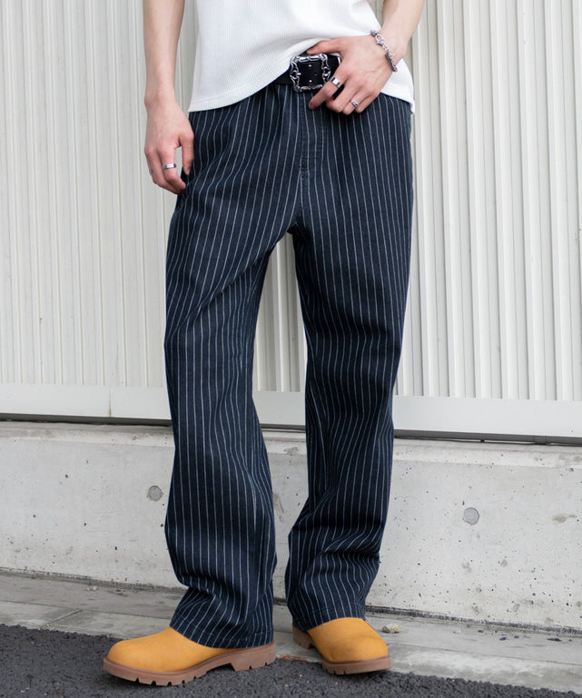 ブルーストライプ モデル：182cm L着用