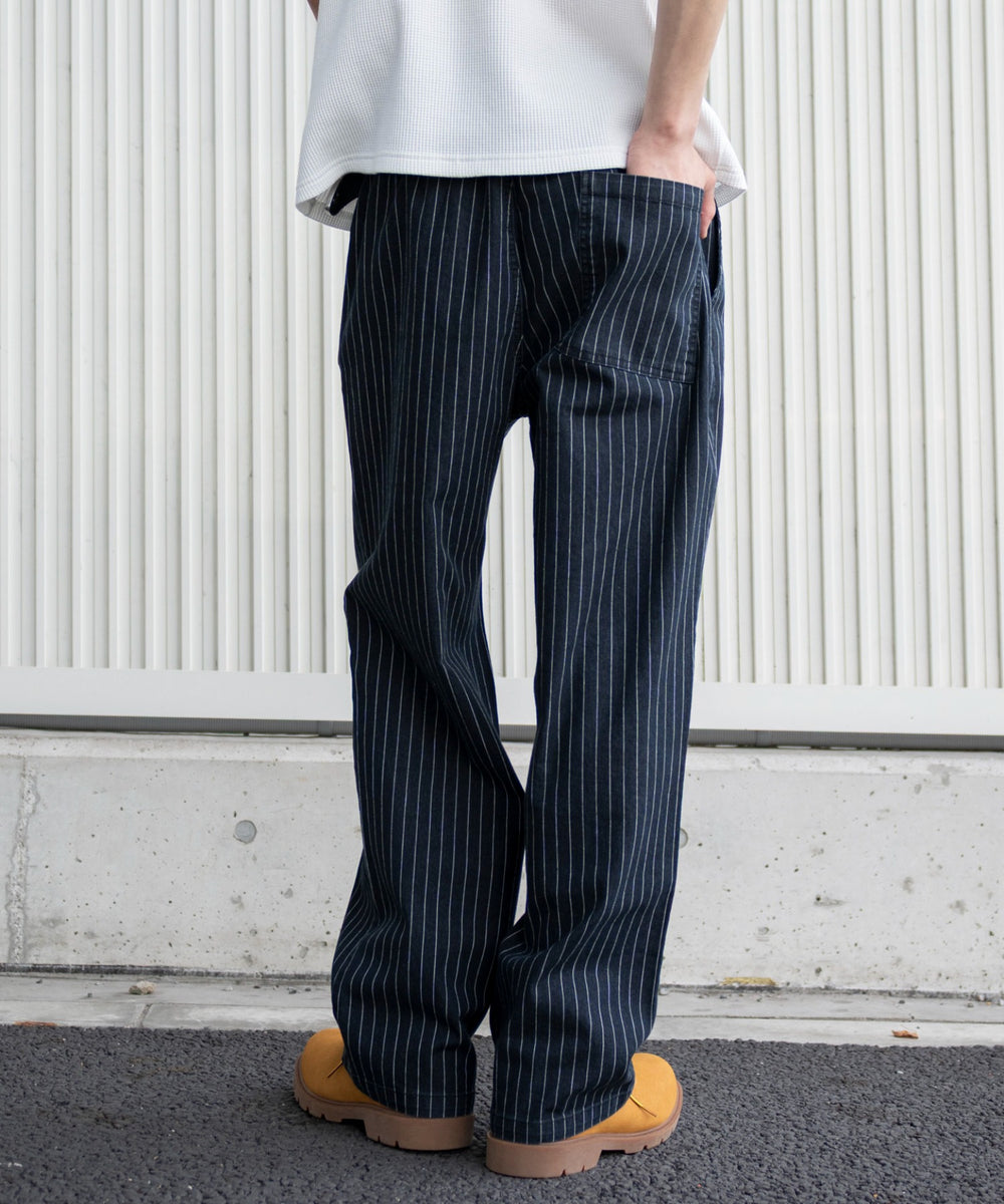 ブルーストライプ モデル：182cm L着用