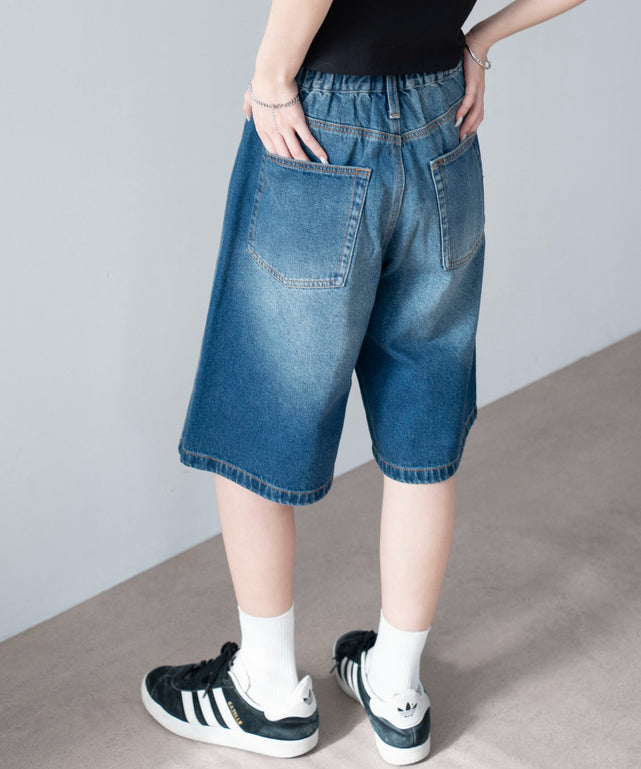 デニム中濃　モデル：159cm M着用