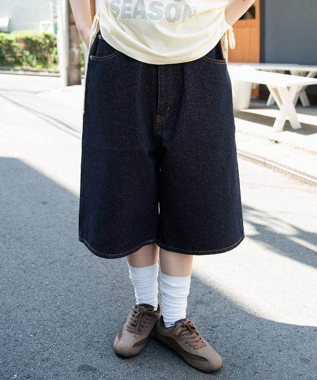 デニムインディゴ　モデル：159cm S着用