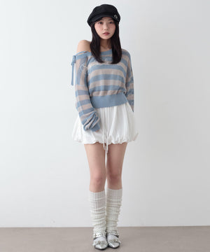 ホワイト　モデル：159cm F着用