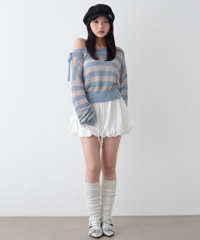 ホワイト　モデル：159cm F着用