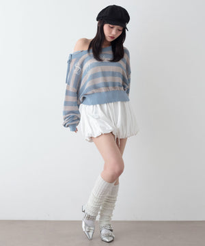 ホワイト　モデル：159cm F着用