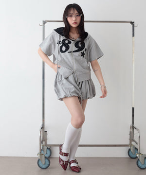 杢グレー　モデル：159cm F着用