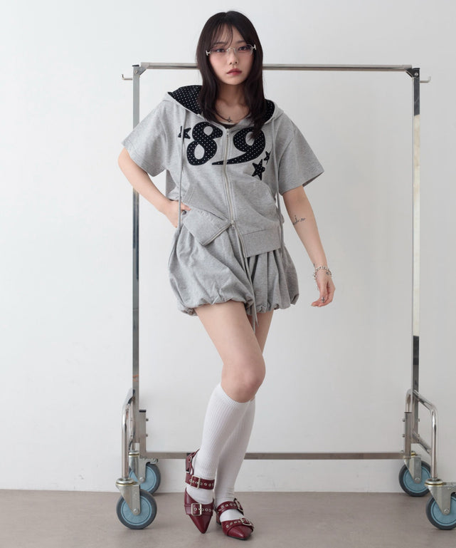 杢グレー　モデル：159cm F着用
