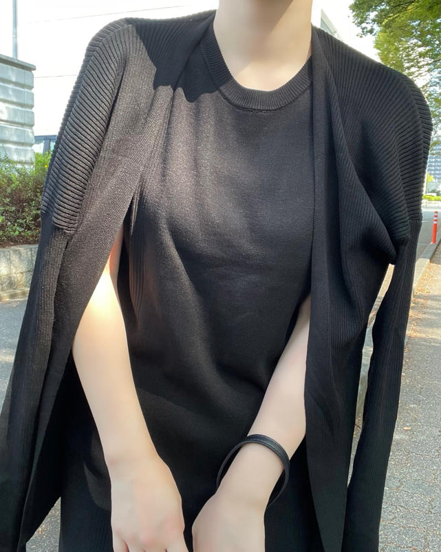 ボレロセットニットワンピース