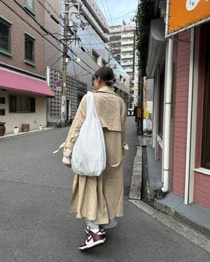 エステルツイルトレンチコート
