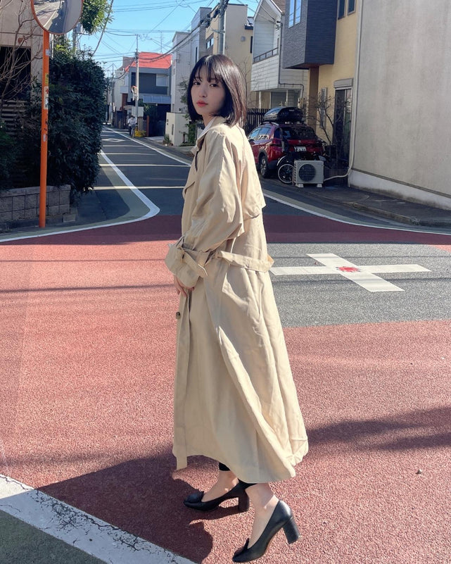 エステルツイルトレンチコート