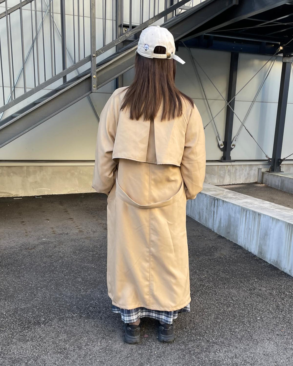 2wayトレンチコート