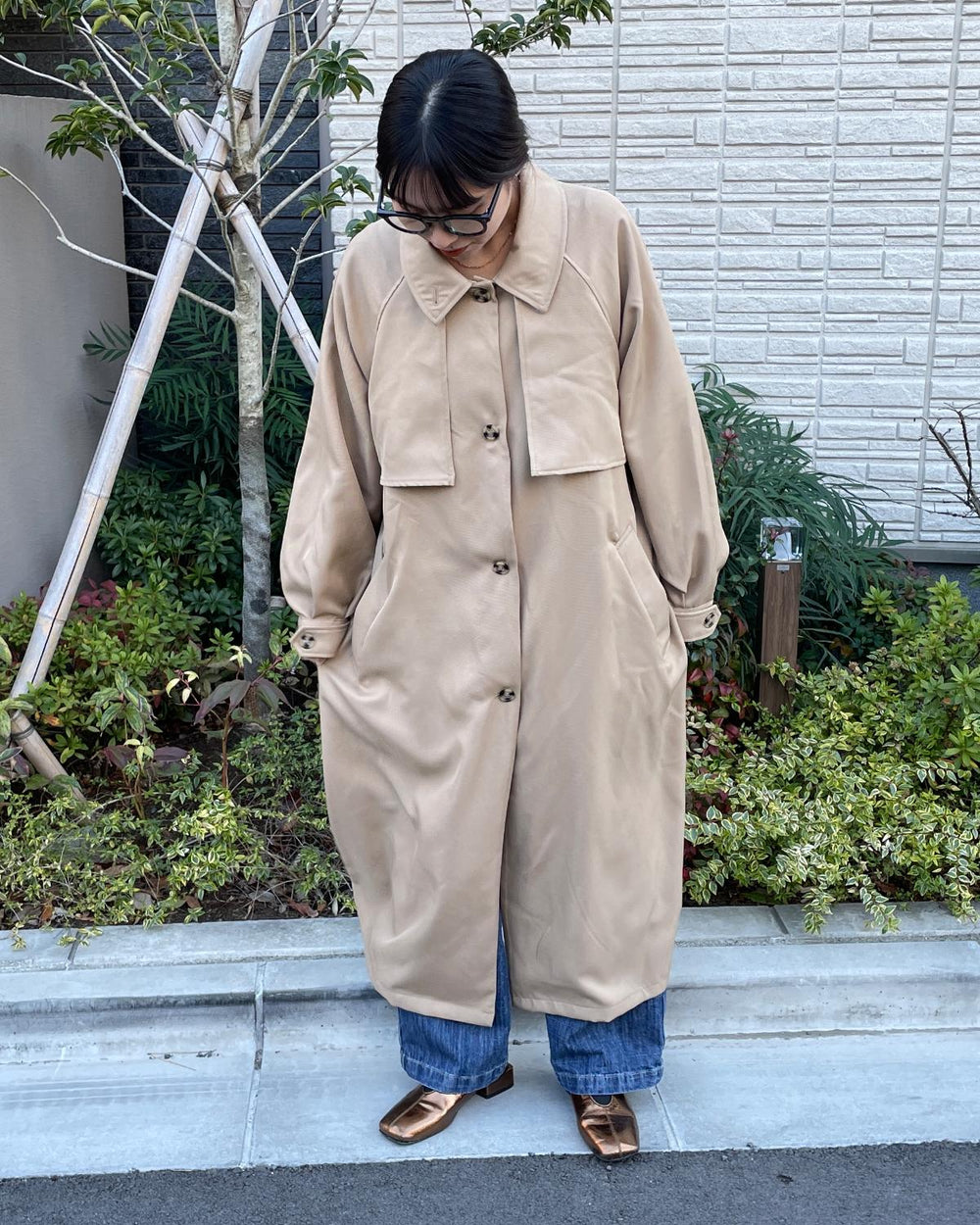 2wayトレンチコート