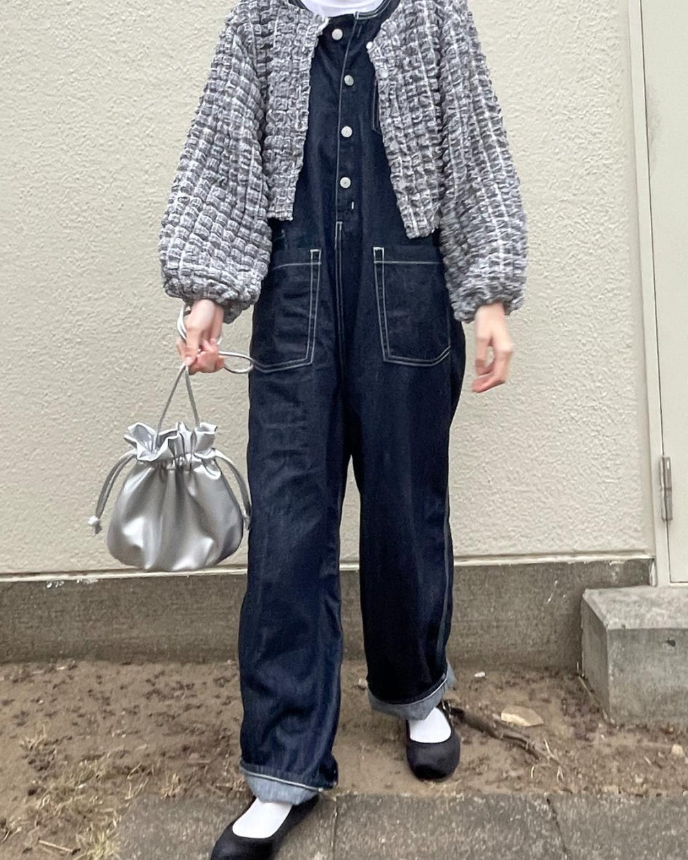 ぽこぽこショートカーディガン