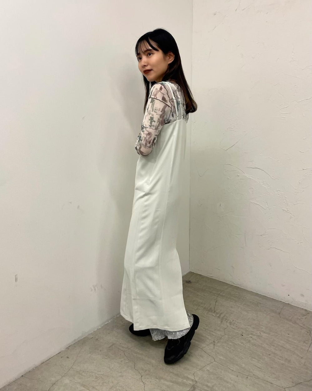 ダブルストラップワンピース