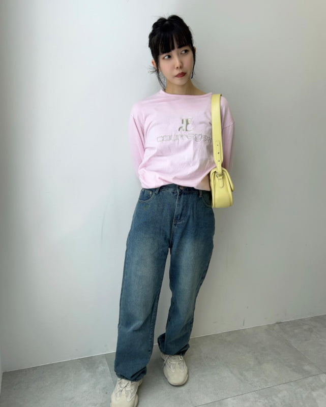 デニムルーズパンツ/デニムルーズパンツ