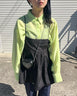 タイプライターペプラムキャミ