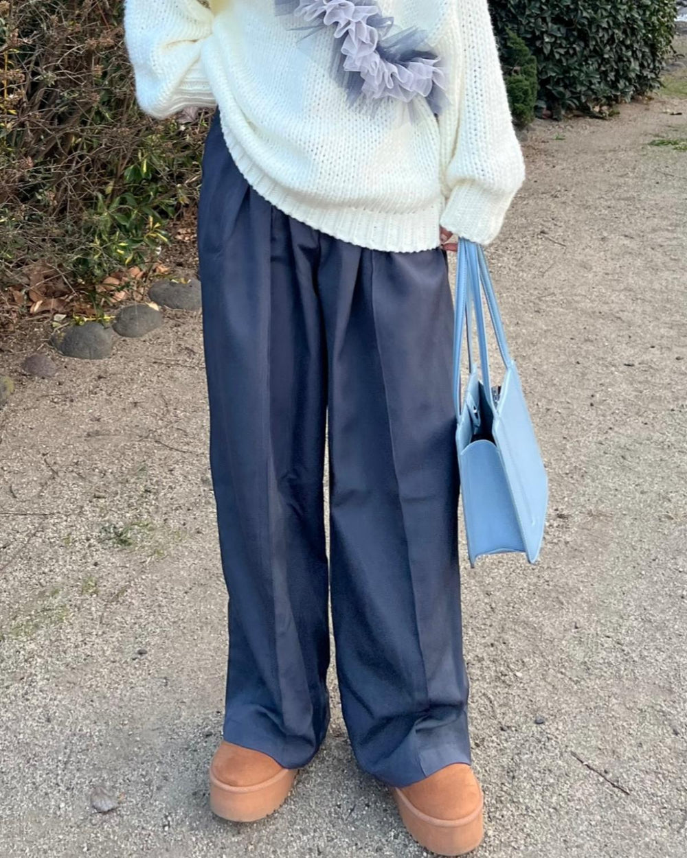 タックワイドスラックス