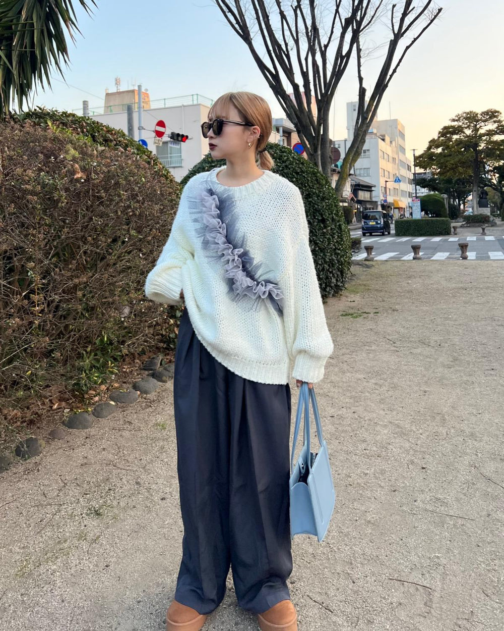 タックワイドスラックス