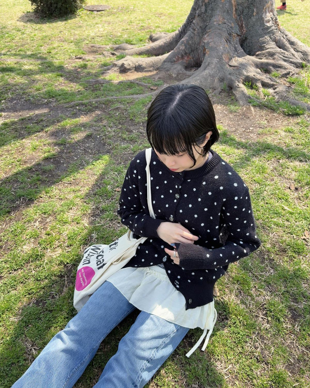 レイヤードフリルスカート