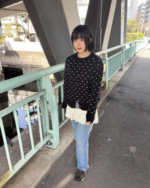 レイヤードフリルスカート