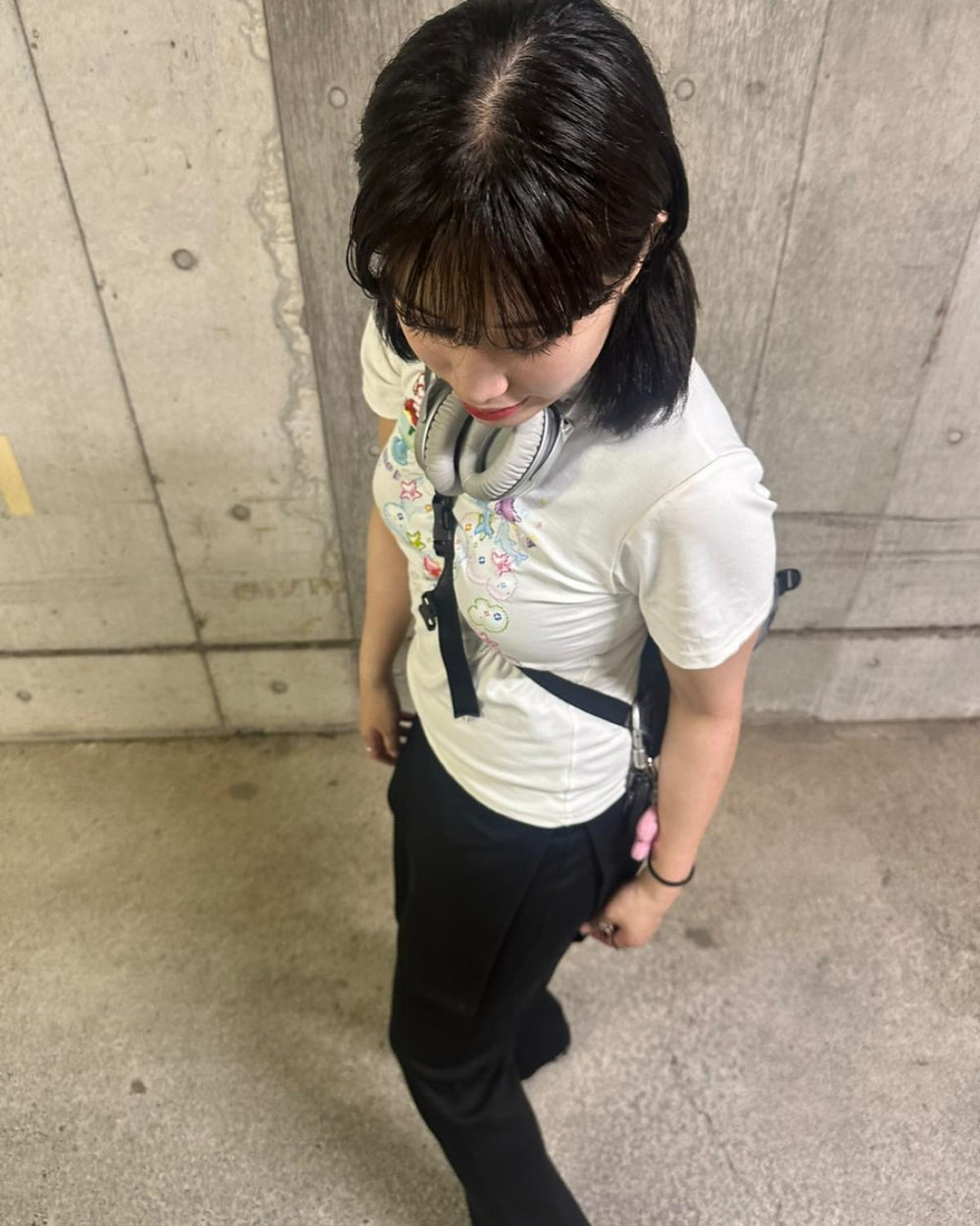 レイヤードフレアパンツ