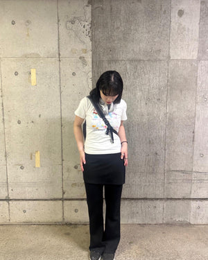 レイヤードフレアパンツ