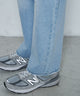 ダメージデニムワイドパンツ