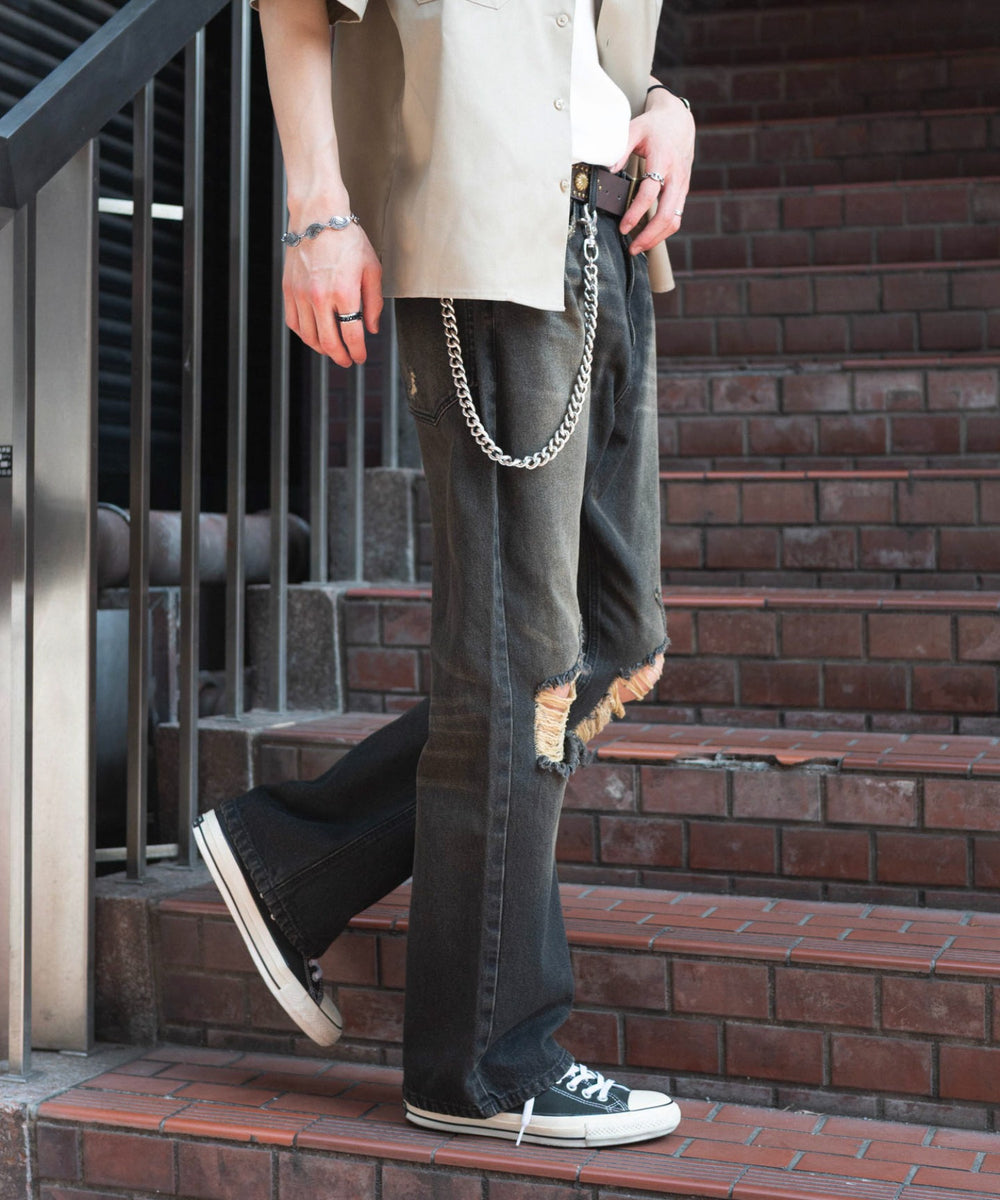 デニムブラックソノタ モデル：182cm L着用