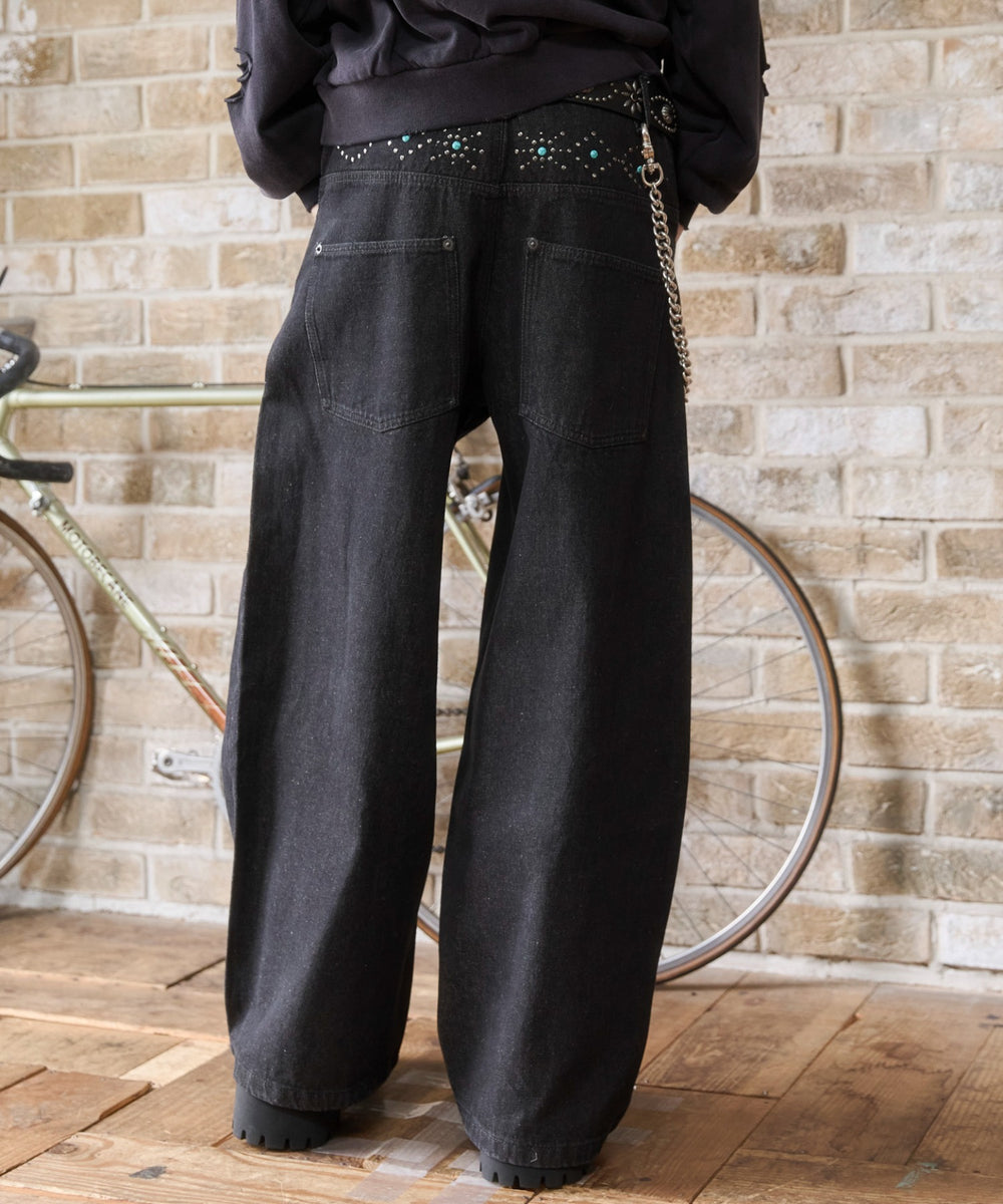 デニムブラック モデル：175cm L着用